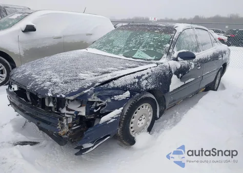 2002 Buick Century Custom из США, поврежденный, VIN 2G4WS52J721167353